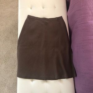 Spiegel Brown Linen Skirt